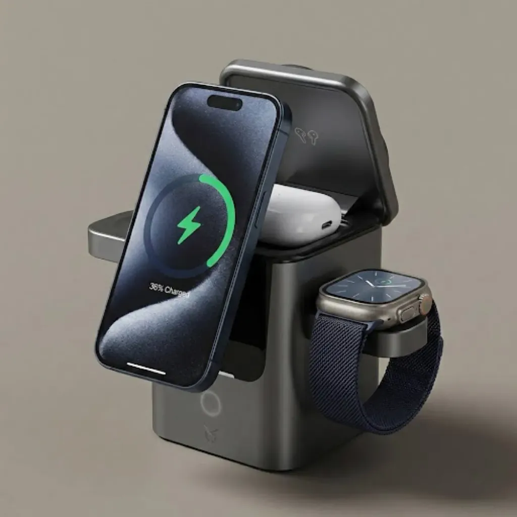 3 in 1 wirless charger